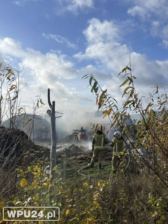 Strażacy z powiatu pułtuskiego walczyli całą dobę