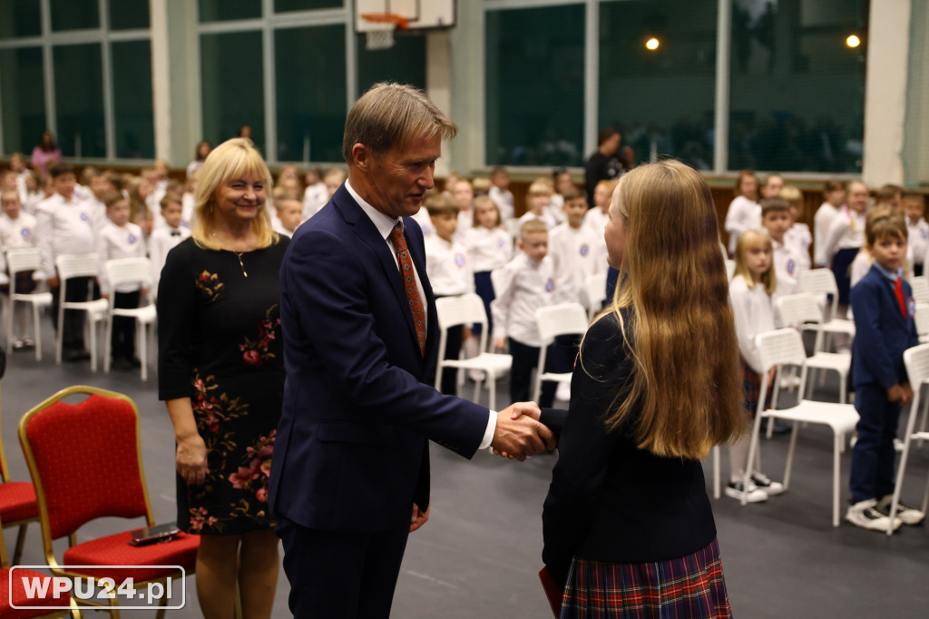 Pasowanie na Pierwszaków w pułtuskiej Czwórce