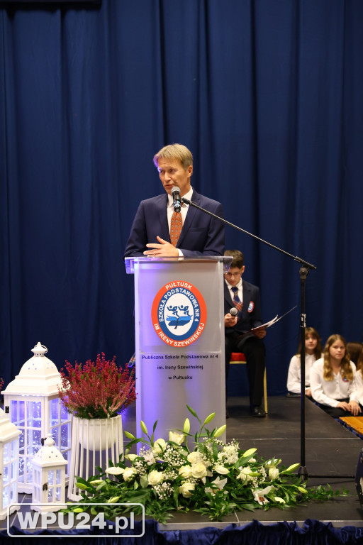 Pasowanie na Pierwszaków w pułtuskiej Czwórce