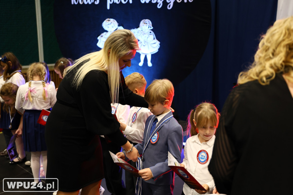 Pasowanie na Pierwszaków w pułtuskiej Czwórce