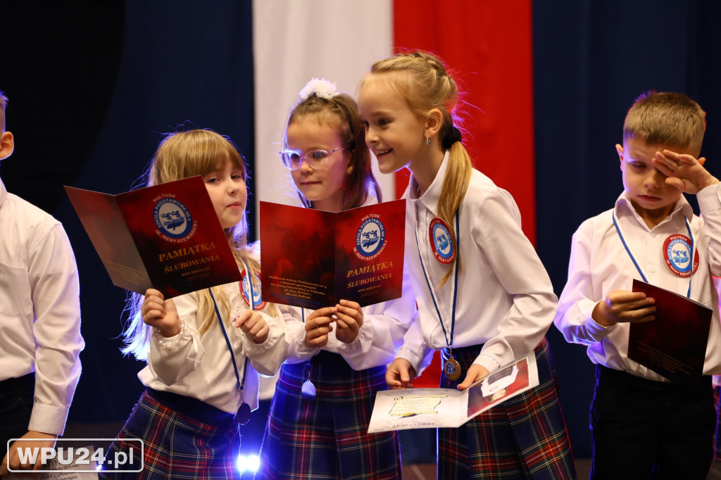 Pasowanie na Pierwszaków w pułtuskiej Czwórce