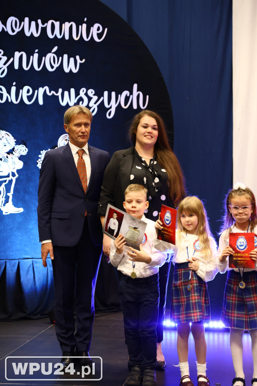 Pasowanie na Pierwszaków w pułtuskiej Czwórce