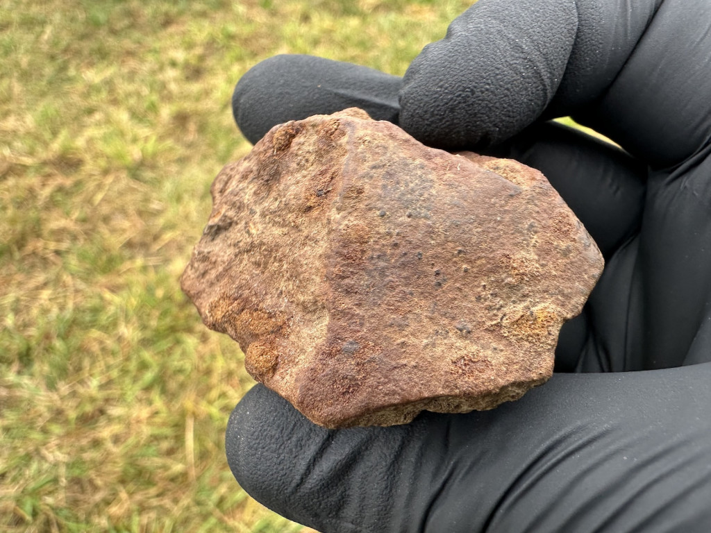 Wyszli na pola i... znaleźli kosmiczne skarby!