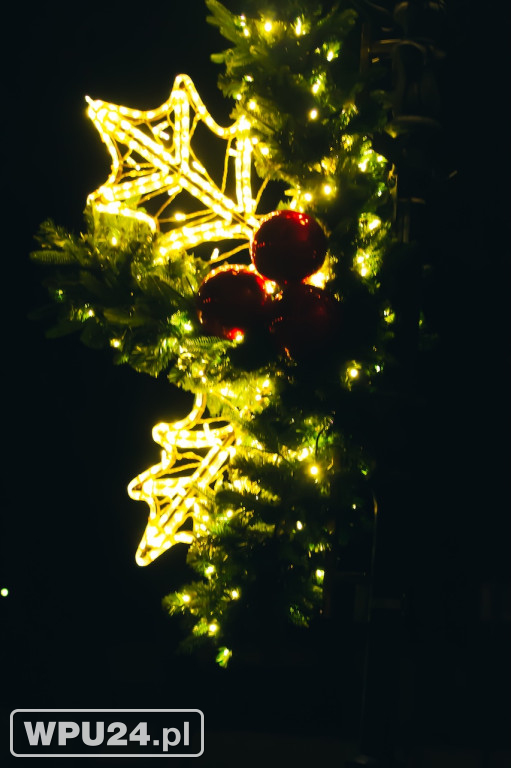 Pułtusk rozświetlony iluminacjami