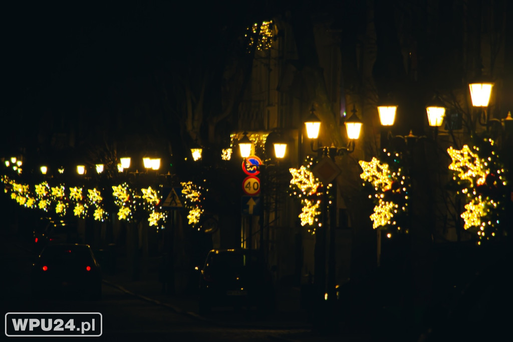 Pułtusk rozświetlony iluminacjami