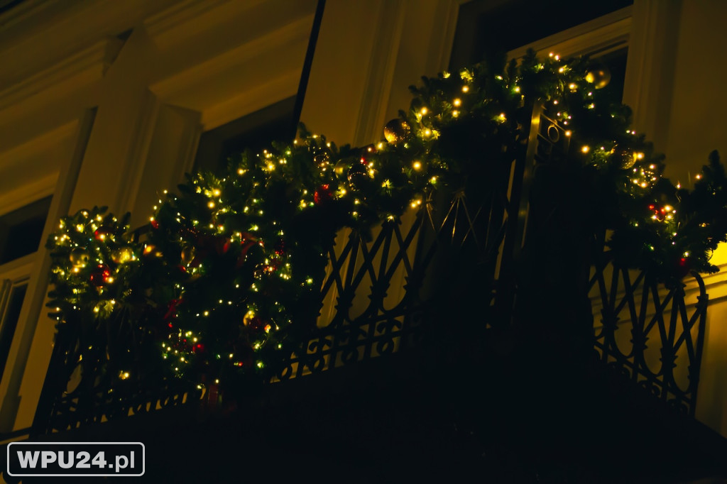 Pułtusk rozświetlony iluminacjami