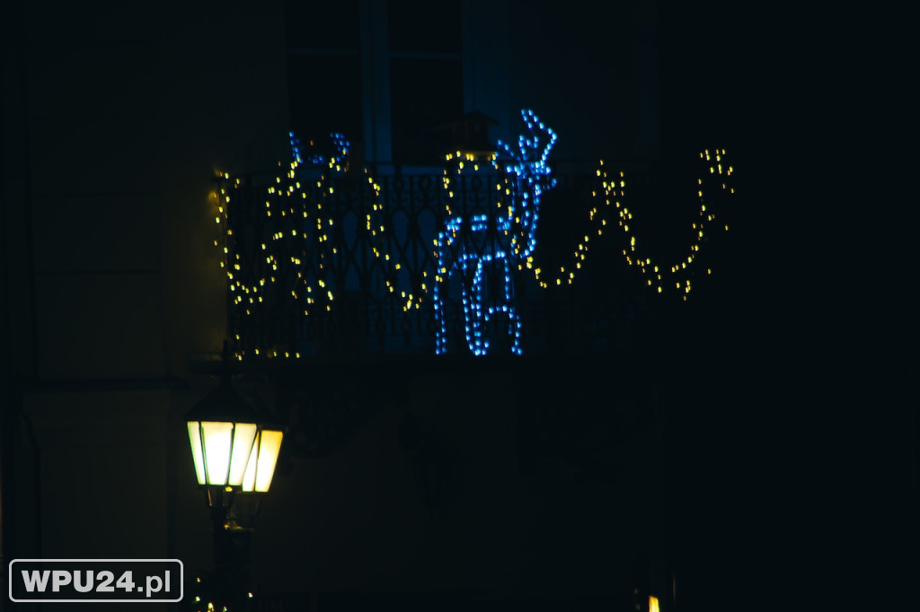 Pułtusk rozświetlony iluminacjami