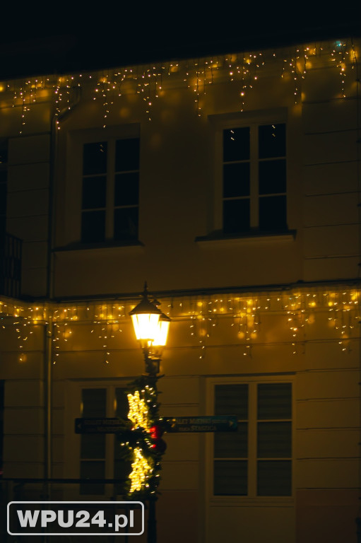 Pułtusk rozświetlony iluminacjami