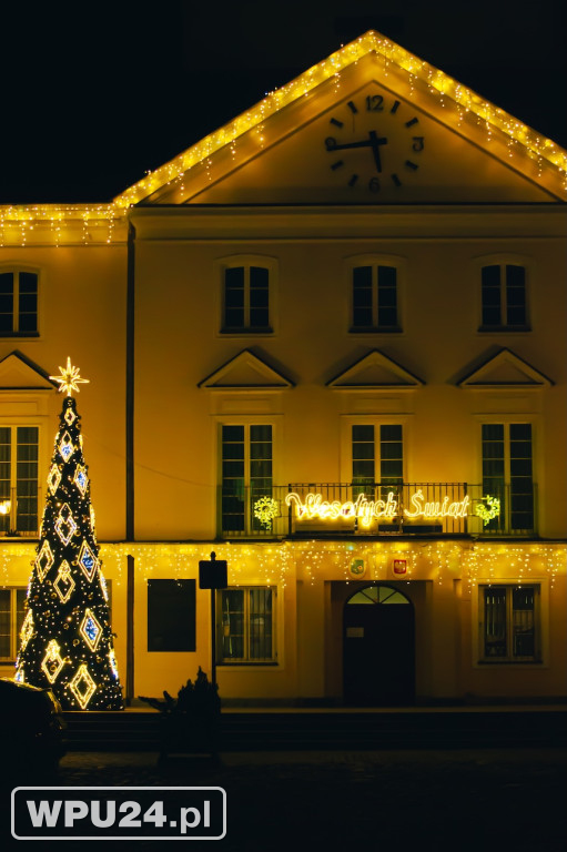 Pułtusk rozświetlony iluminacjami