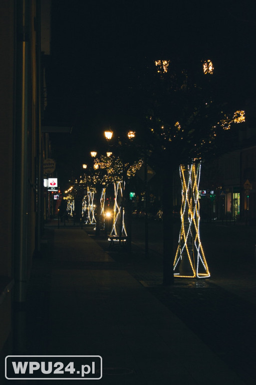 Pułtusk rozświetlony iluminacjami