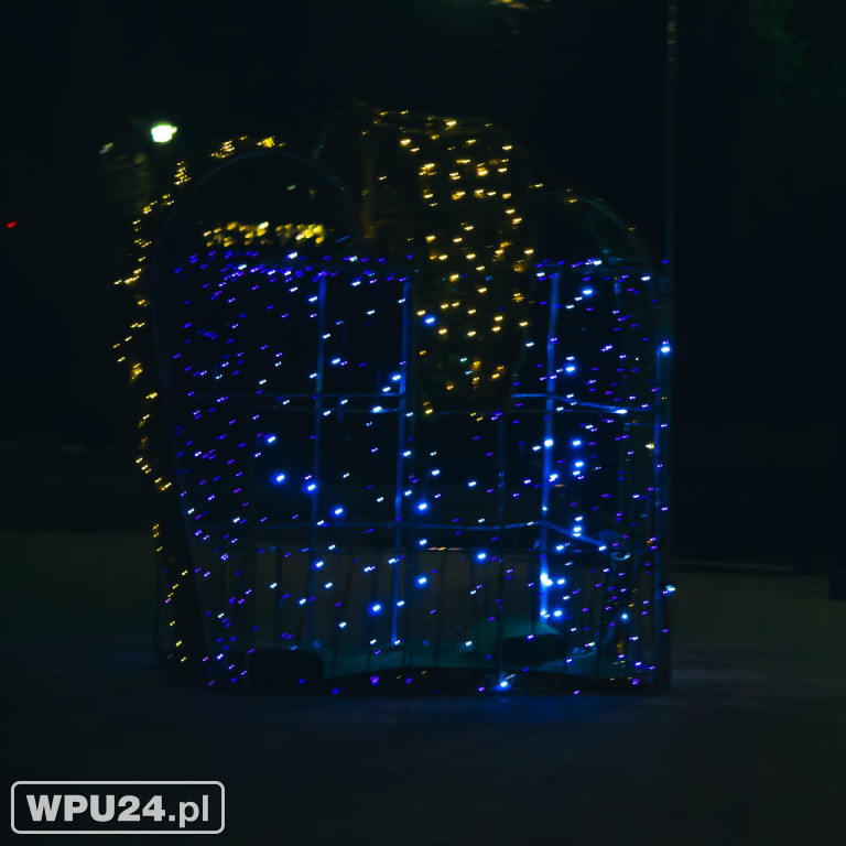 Pułtusk rozświetlony iluminacjami