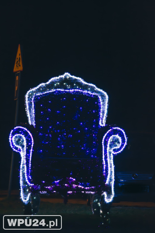 Pułtusk rozświetlony iluminacjami