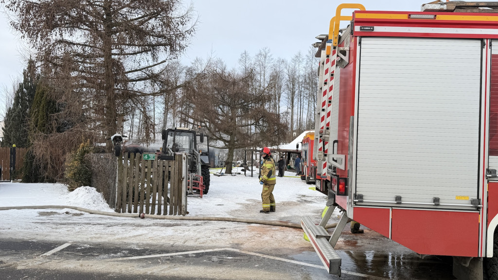 Dramatyczny pożar w Gródku Rządowym