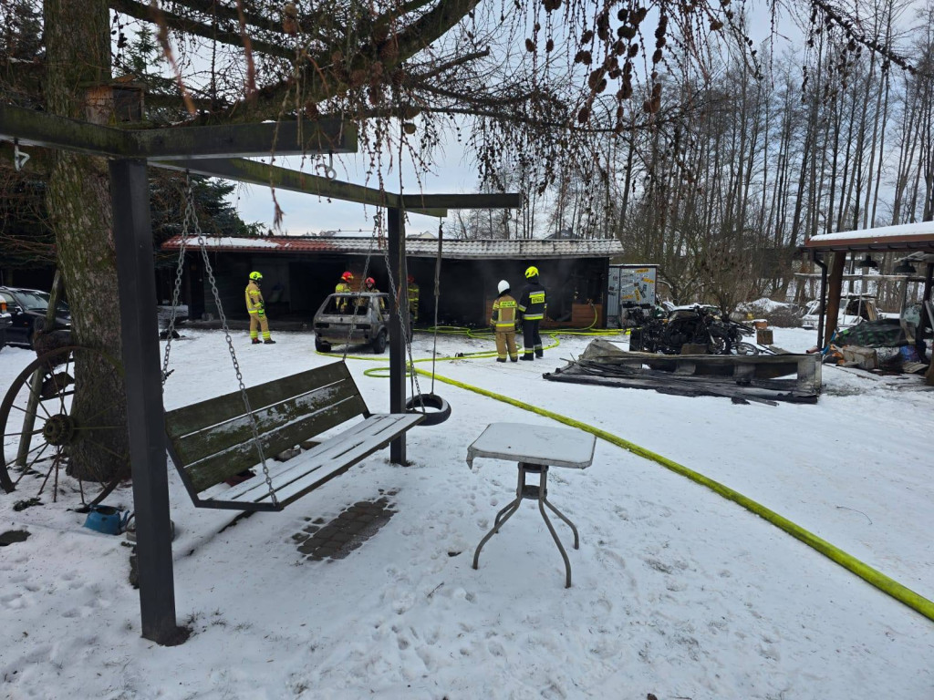 Dramatyczny pożar w Gródku Rządowym