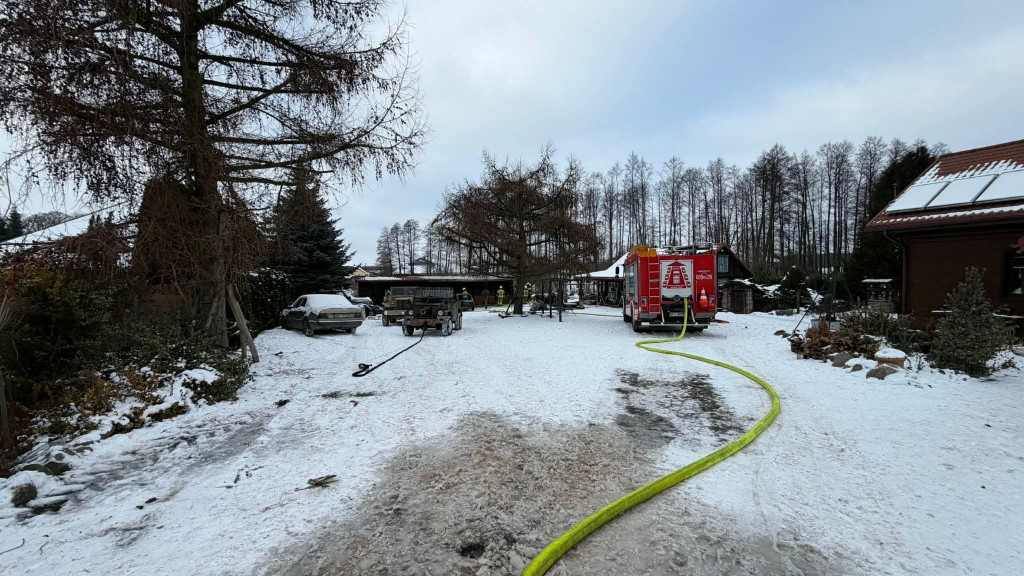 Dramatyczny pożar w Gródku Rządowym