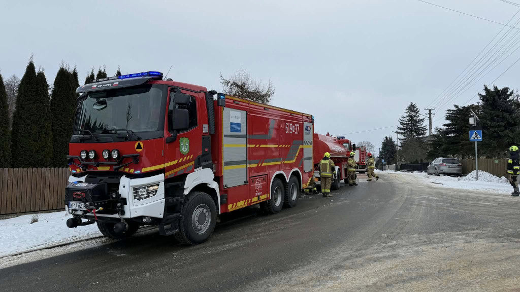 Dramatyczny pożar w Gródku Rządowym