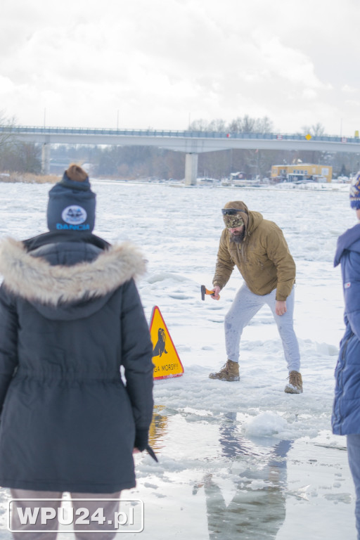 Tak morsy z Pułtuska witają prawdziwą zimę