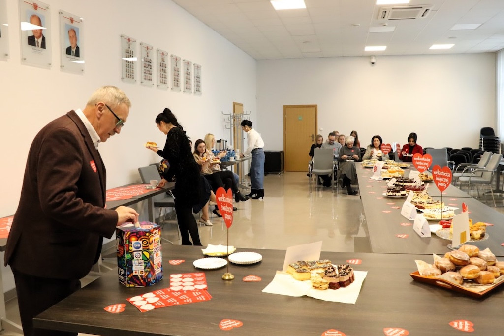 Kiermasz na rzecz WOŚP