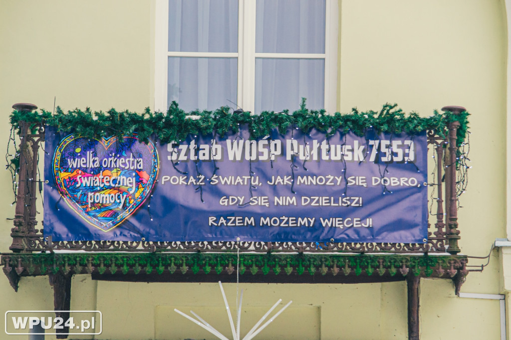 WOŚP w Pułtusku: pełen koncertów i licytacji