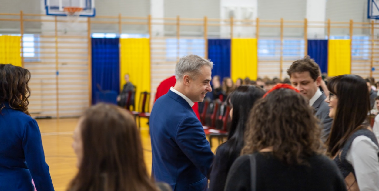 Uczniowie z Pułtuska dyskutowali z ministerm