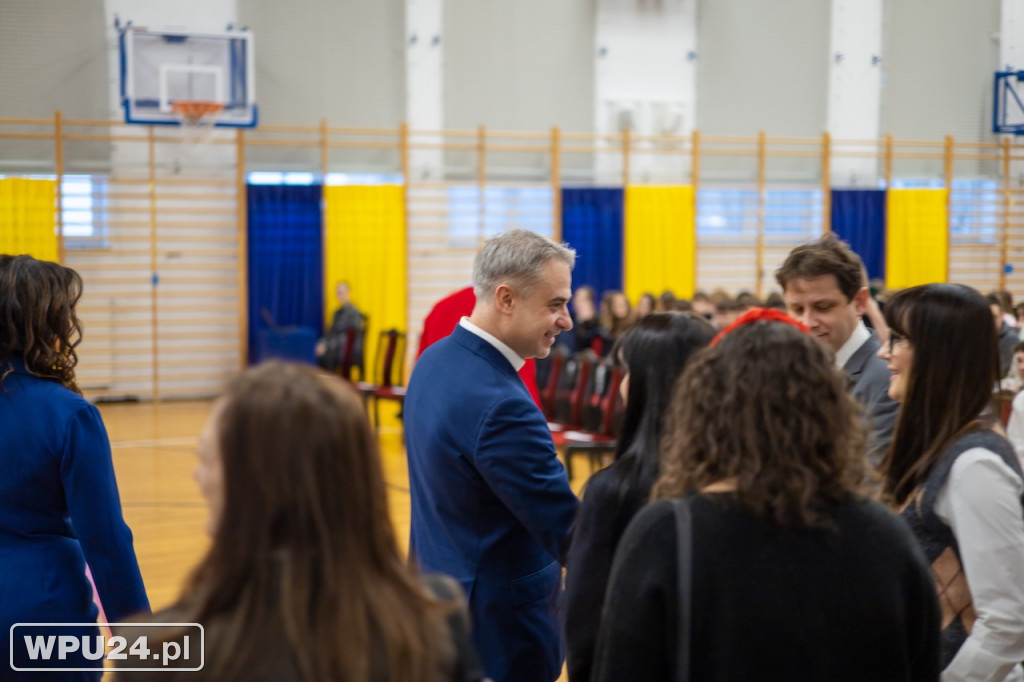 Uczniowie z Pułtuska dyskutowali z ministerm