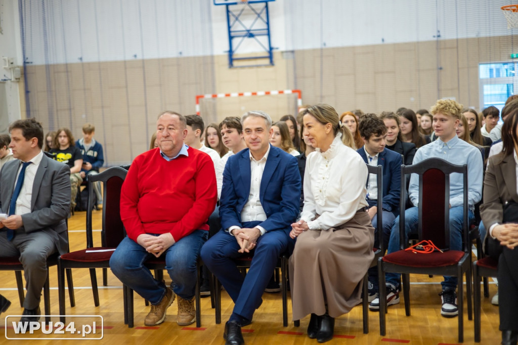 Uczniowie z Pułtuska dyskutowali z ministerm