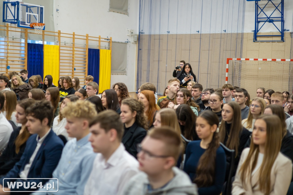 Uczniowie z Pułtuska dyskutowali z ministerm