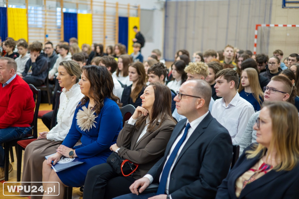 Uczniowie z Pułtuska dyskutowali z ministerm