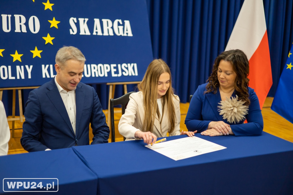 Uczniowie z Pułtuska dyskutowali z ministerm