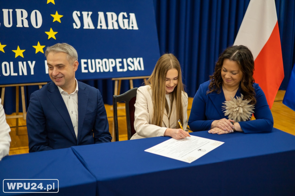 Uczniowie z Pułtuska dyskutowali z ministerm