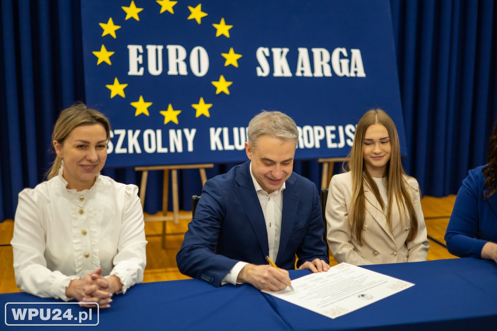 Uczniowie z Pułtuska dyskutowali z ministerm