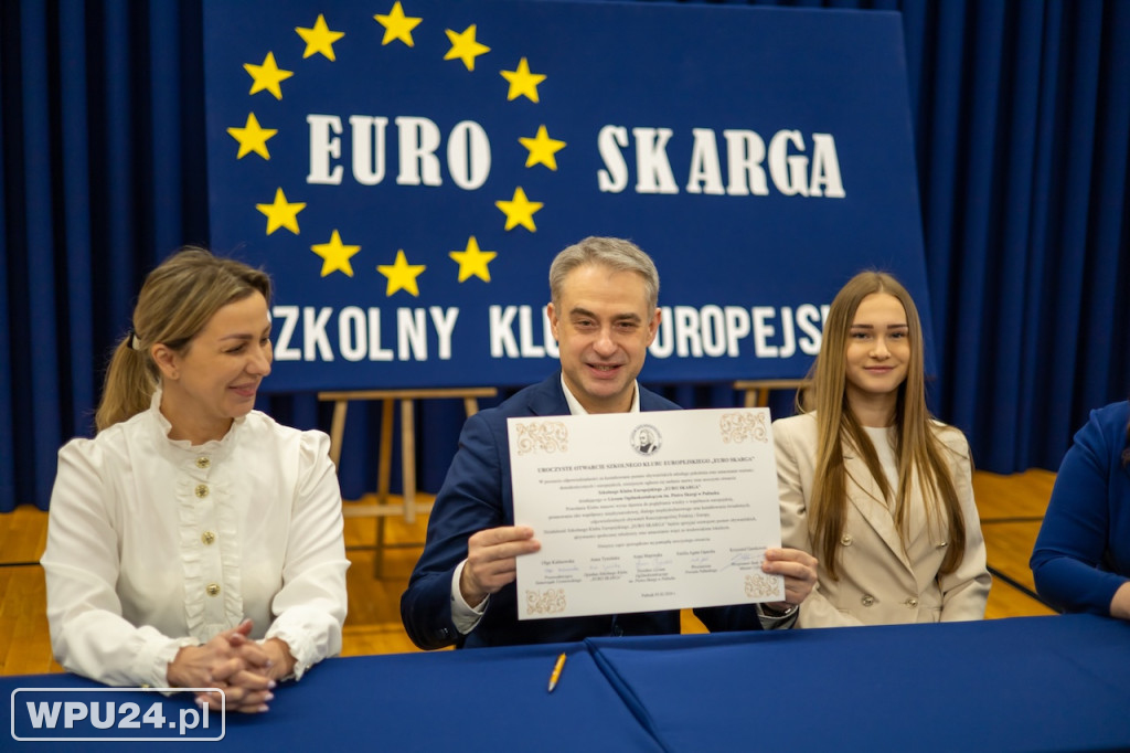 Uczniowie z Pułtuska dyskutowali z ministerm