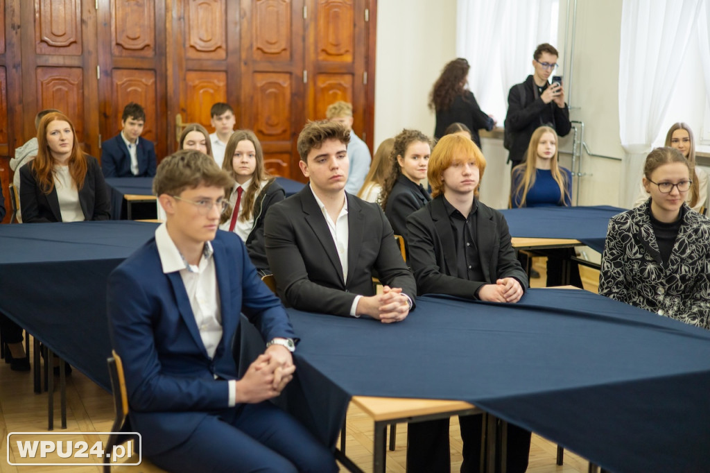 Uczniowie z Pułtuska dyskutowali z ministerm