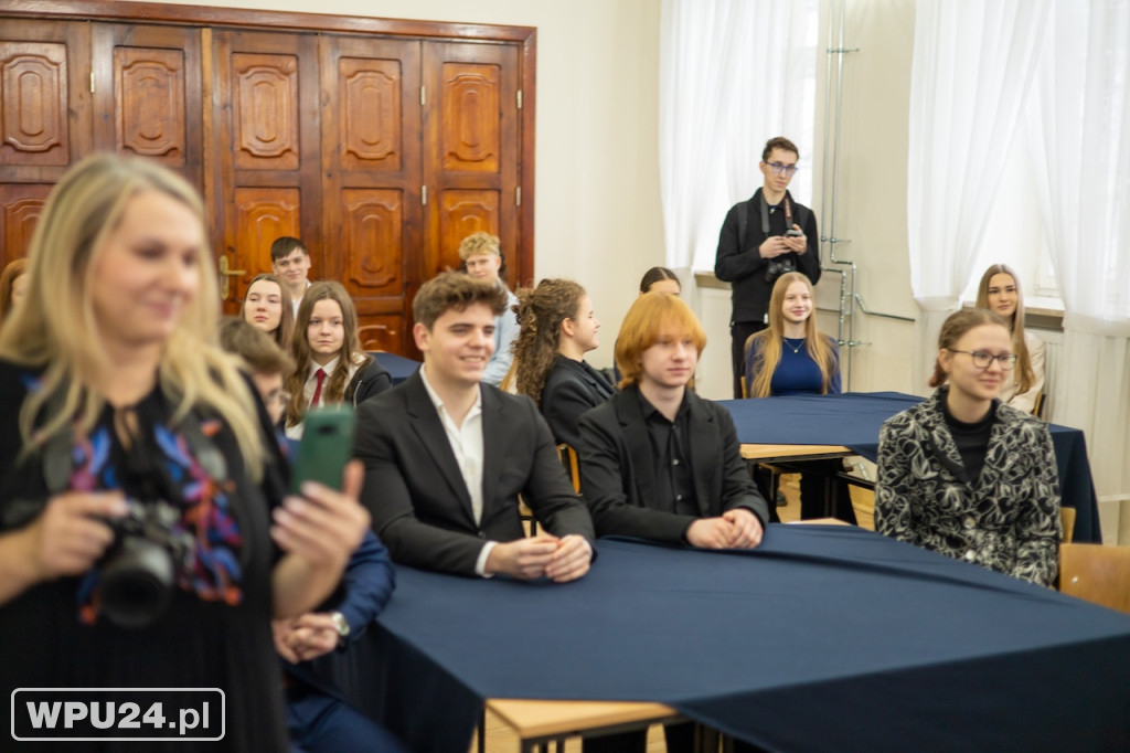 Uczniowie z Pułtuska dyskutowali z ministerm
