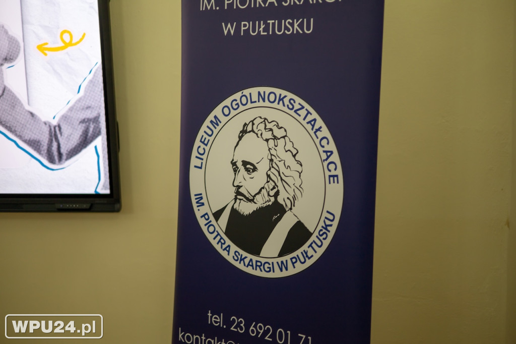 Uczniowie z Pułtuska dyskutowali z ministerm