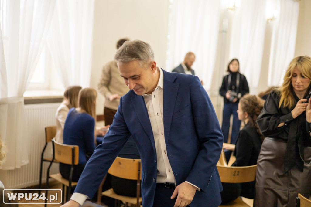 Uczniowie z Pułtuska dyskutowali z ministerm