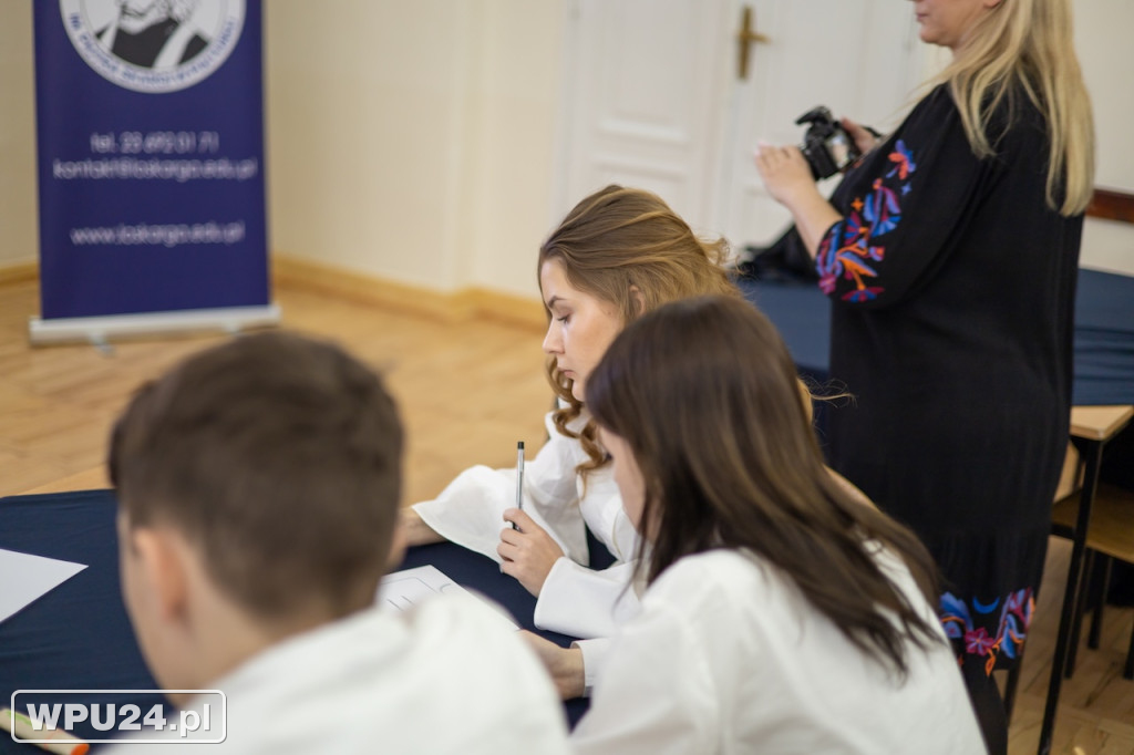 Uczniowie z Pułtuska dyskutowali z ministerm