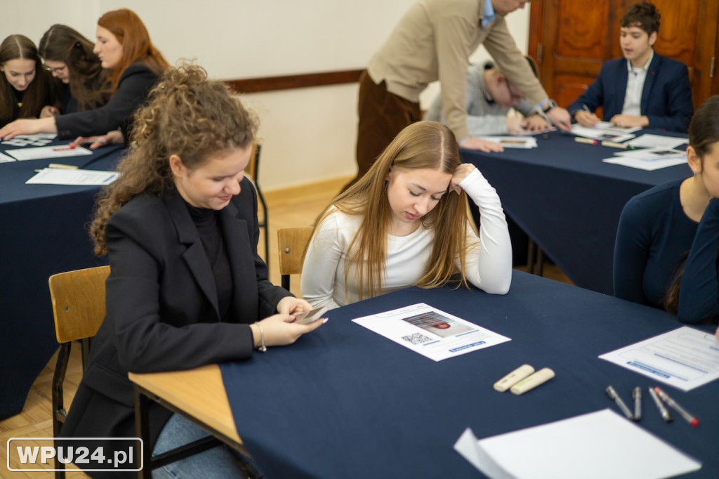 Uczniowie z Pułtuska dyskutowali z ministerm