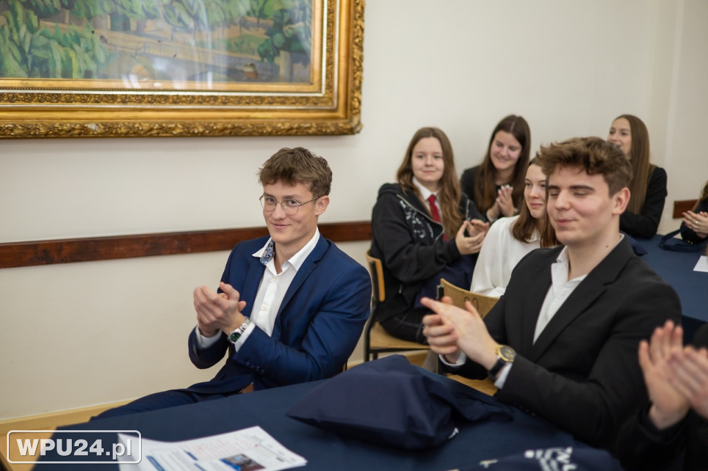 Uczniowie z Pułtuska dyskutowali z ministerm