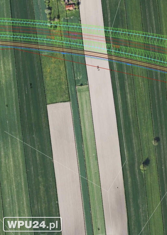 Projekt przebiegu kolei przez Pułtusk