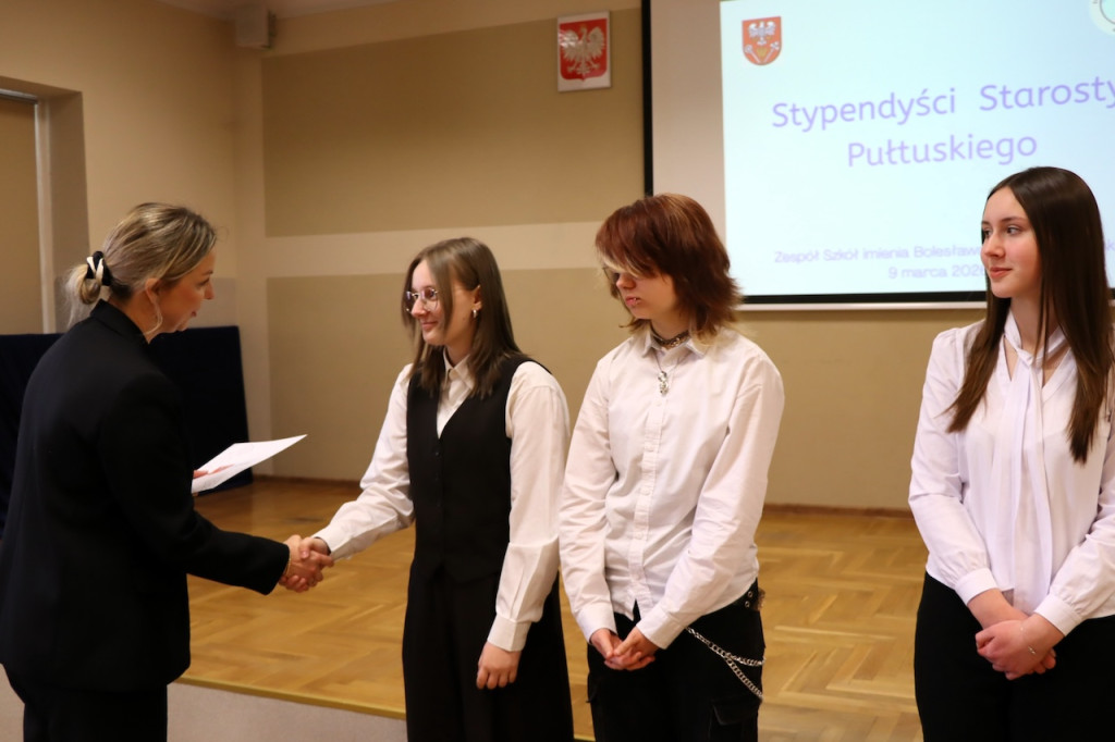 Stypendyści Starosty Pułtuskiego
