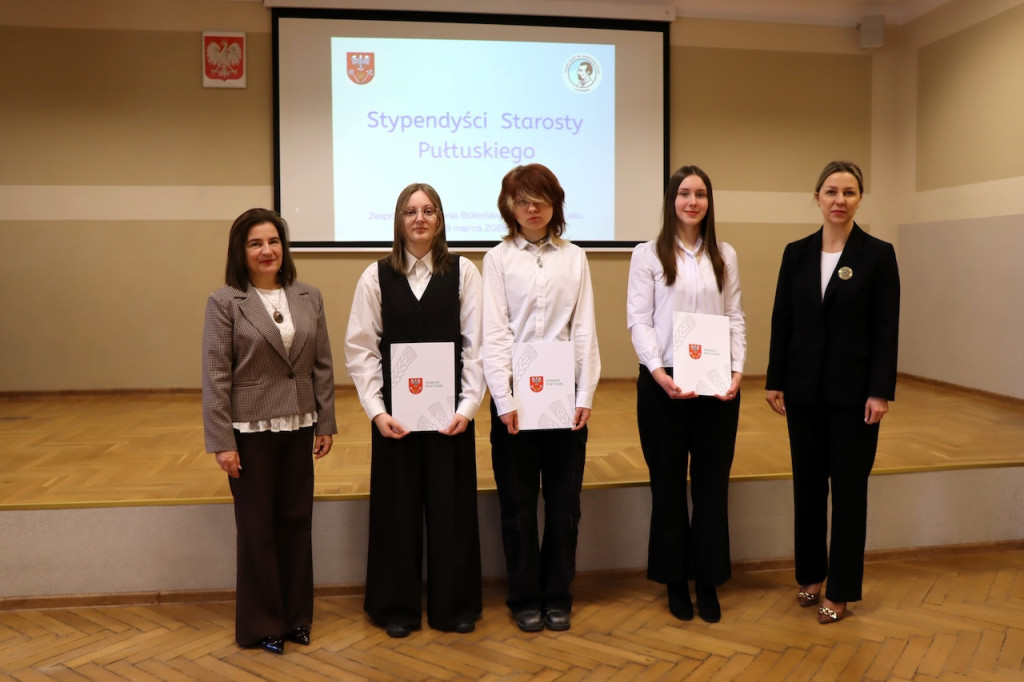 Stypendyści Starosty Pułtuskiego