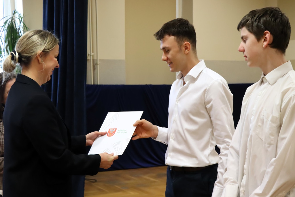 Stypendyści Starosty Pułtuskiego