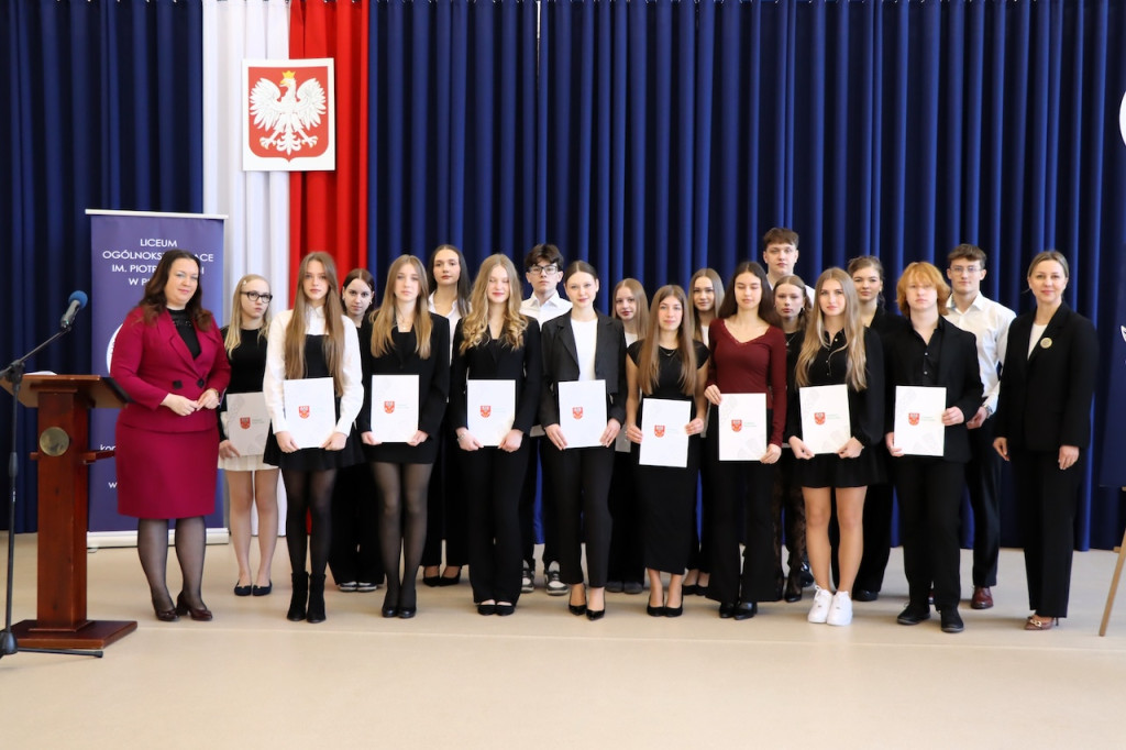 Stypendyści Starosty Pułtuskiego