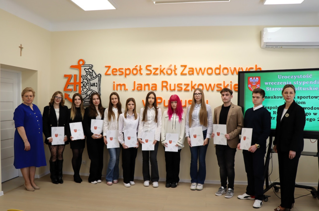 Stypendyści Starosty Pułtuskiego