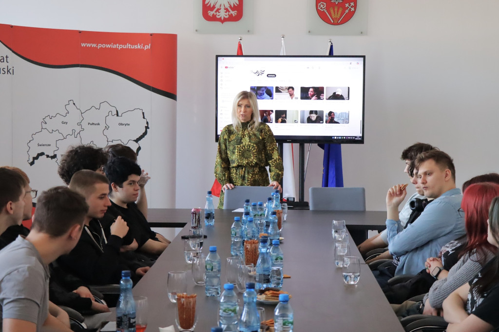 Spotkanie uczniów z Powiatowym Rzecznik