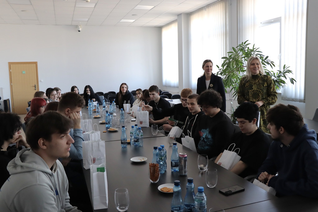 Spotkanie uczniów z Powiatowym Rzecznik