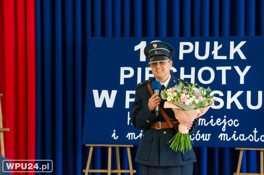 Na renowację sztandaru 13. Pułku Piechoty