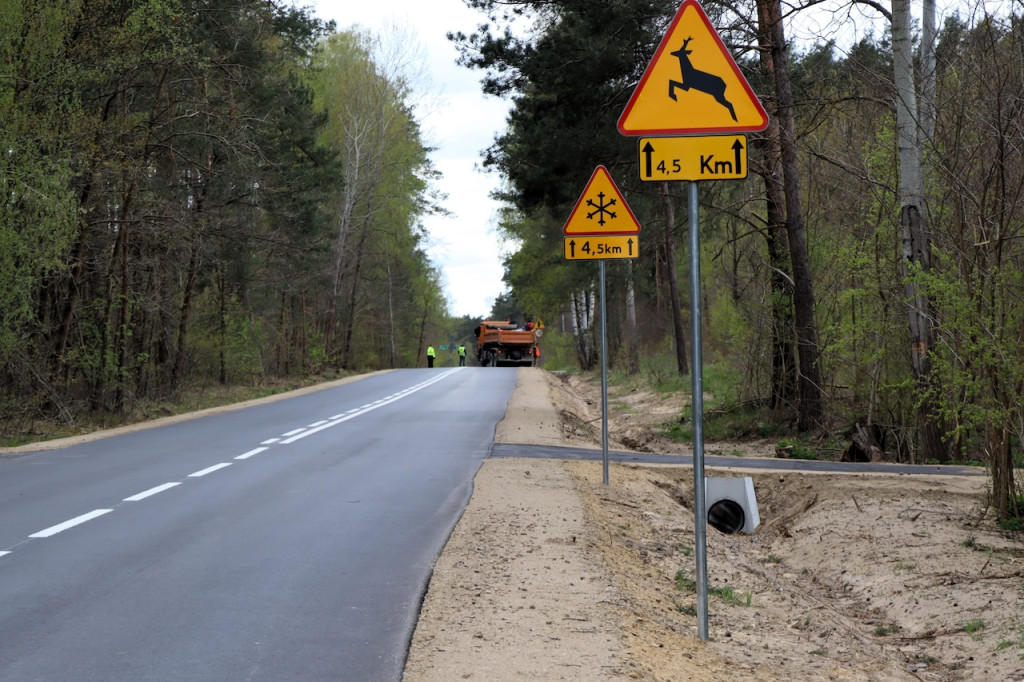 Oddanie do użytku drogi powiatowej Pułtusk-Psary