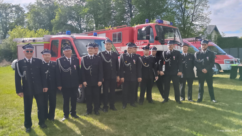 Medale dla druhów OSP Gzowo. Wielkie święto